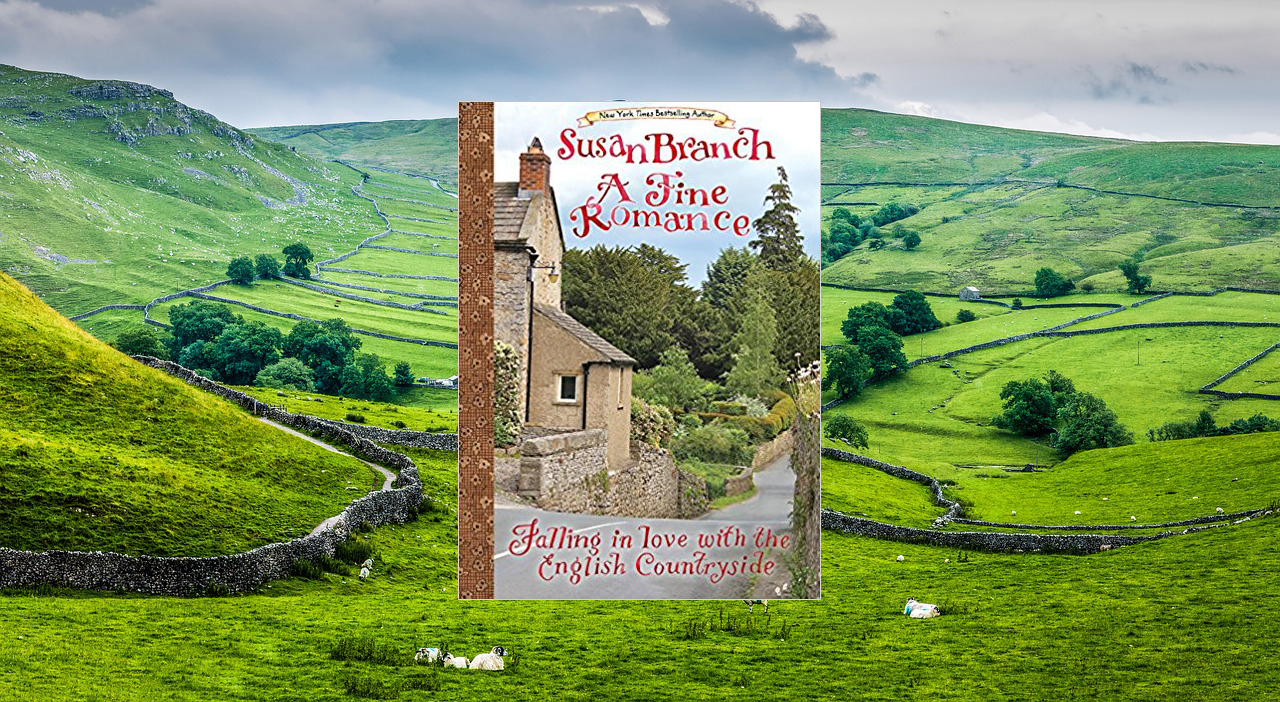 A Fine Romance Book and the English Countryside