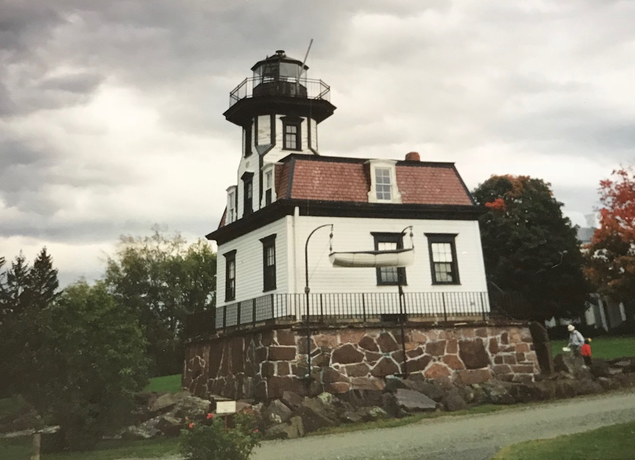 Lighthouse at the Shelburne Museum in Shelburne, Vermont.